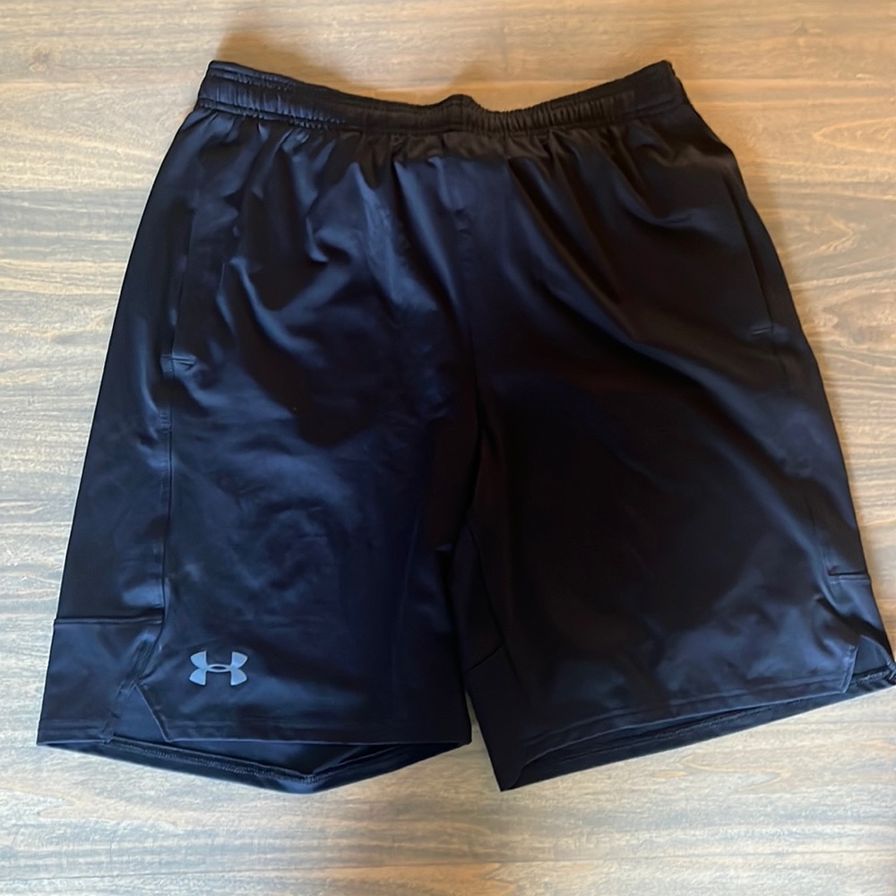 Under Armour Men’s Black Athletic Shorts